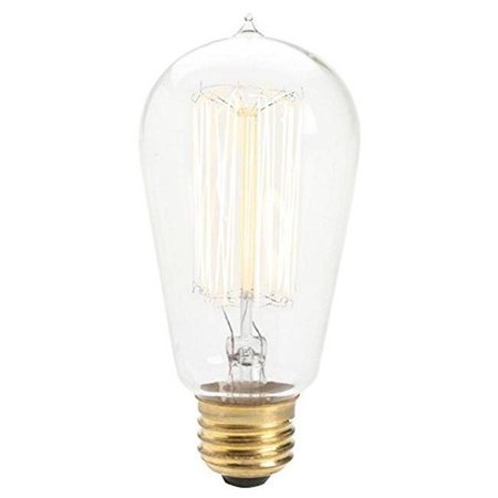 REN-WIL Renwill LB006 60W Edison Replacement Bulb; Clear LB006